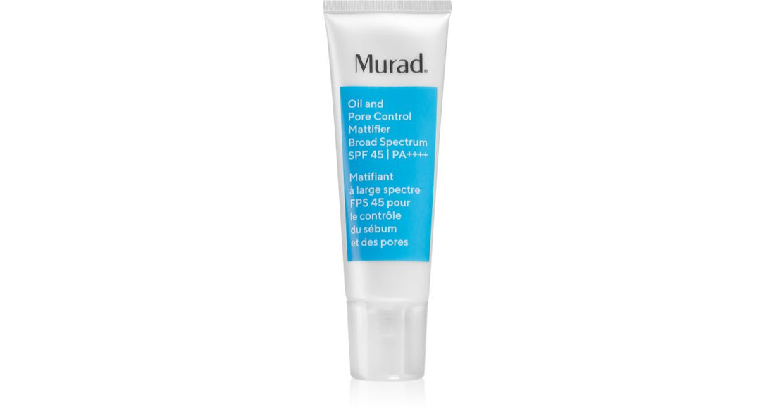 Murad 아크네 컨트롤 오일 앤 포어 컨트롤 매티파이어 브로드 스펙트럼 SPF 45 데이 크림 50 ml