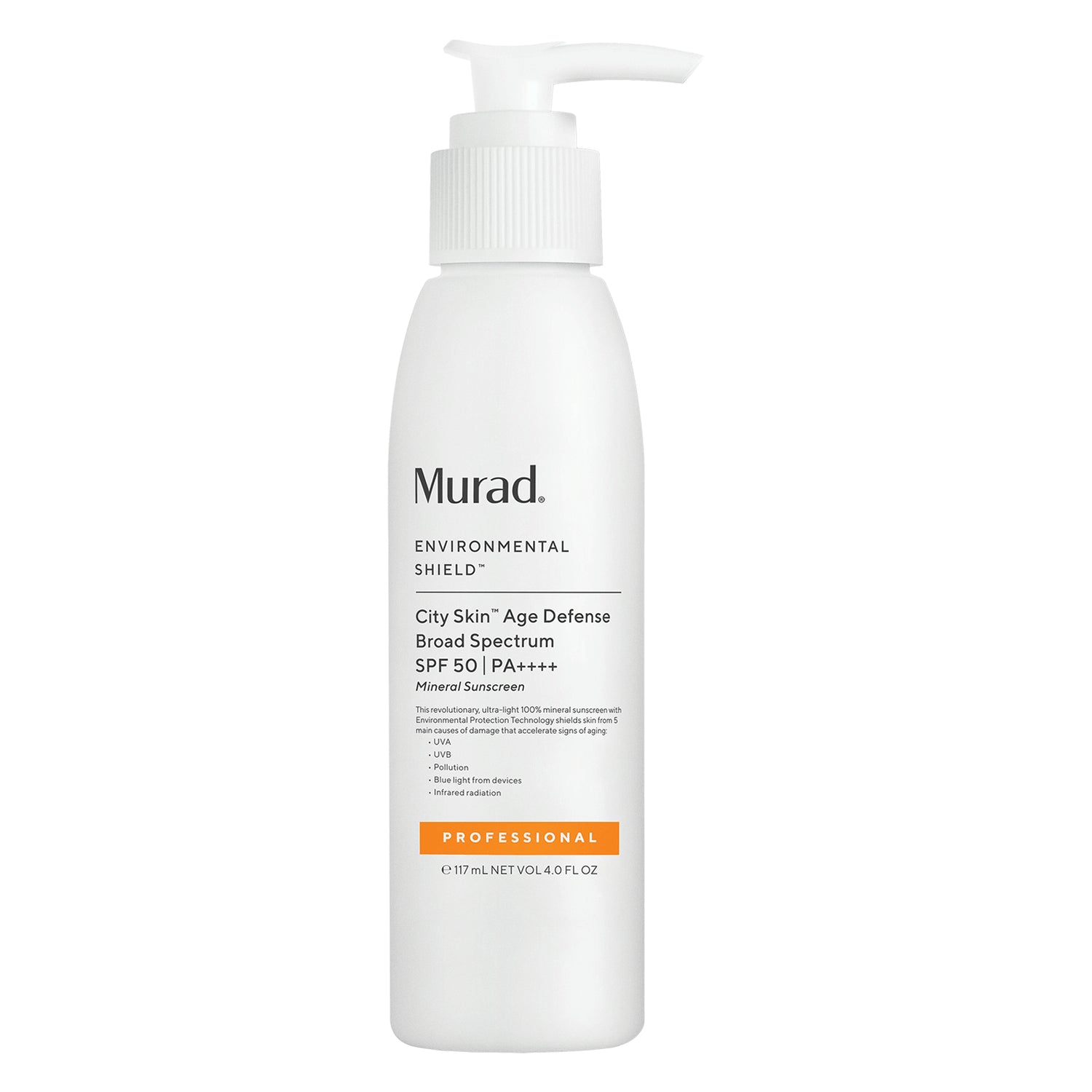 Murad Environmental Protection from the Elements Broad Spectrum Sunscreen SPF 50 118ml