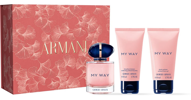 Armani Conjunto de presentes feminino My Way com 3 produtos