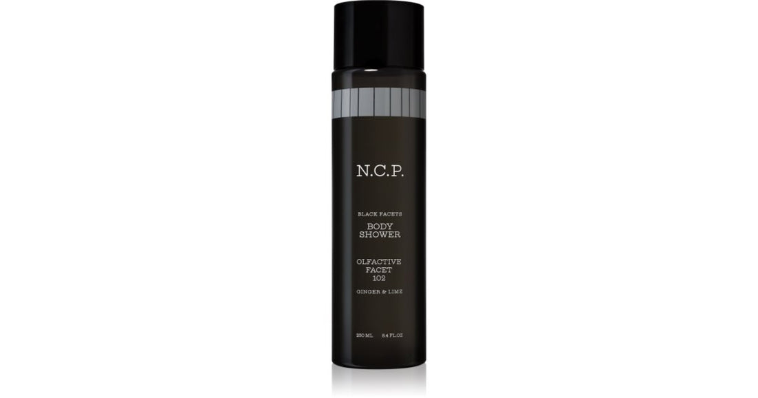 N.C.P. Olfactives 102 Ginger &amp; Lime unisex parfymert dusjgelé 250 ml