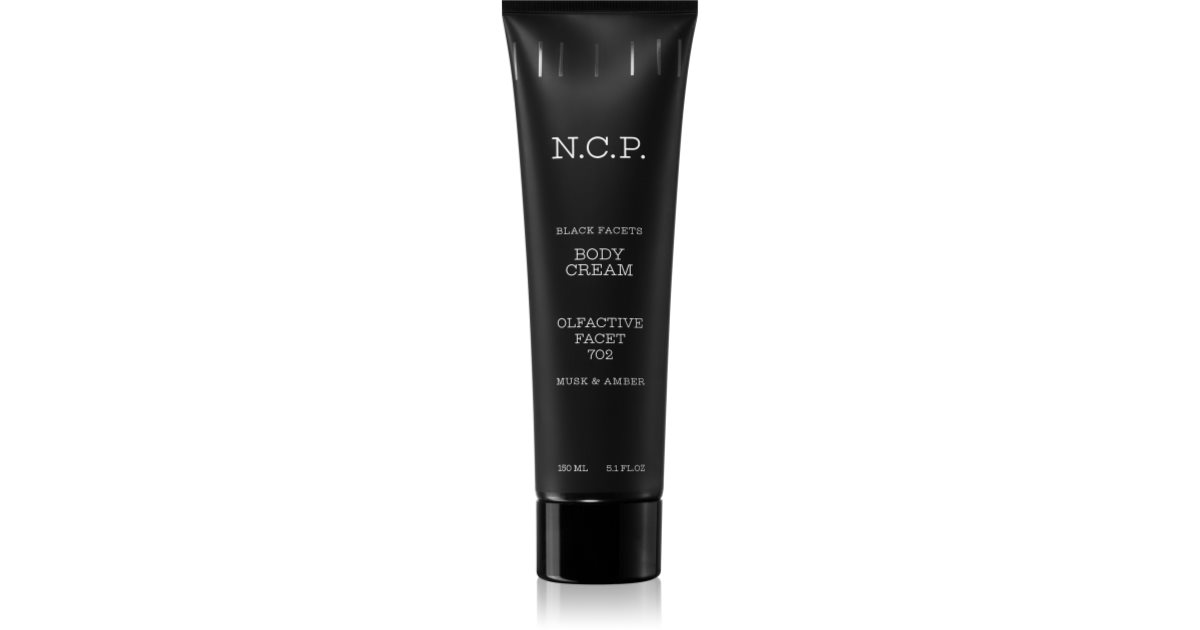 N.C.P. Olfactives 702 Crème pour le corps unisexe Musc &amp; Ambre 150 ml