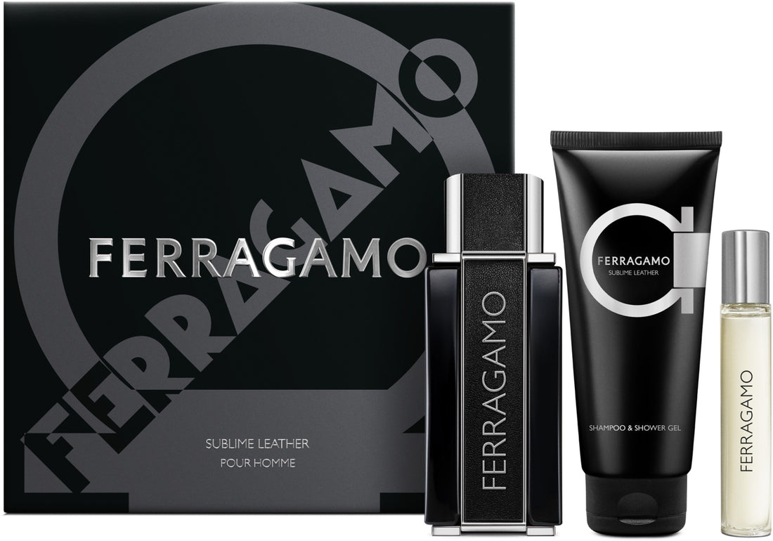 Ferragamo Sublime Leather Set (edp/100ml + edp/15ml + gel/doccia/100ml)