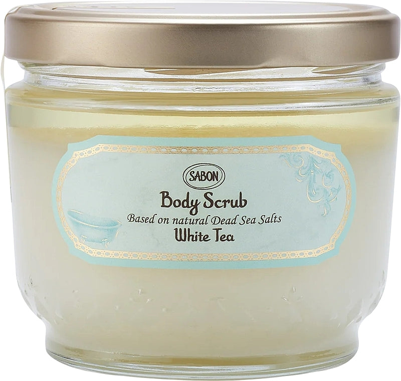 Scrub corpo Sabon White Tea Body Scrub 320 g