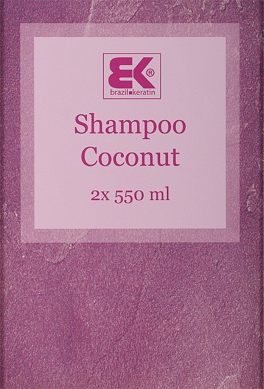 Set Brazil Keratin Intensive Coconut Shampoo Set (h/shampoo/550mlx2)
