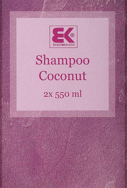 Set Brazil Keratin Intensive Coconut Shampoo Set (h/shampoo/550mlx2)