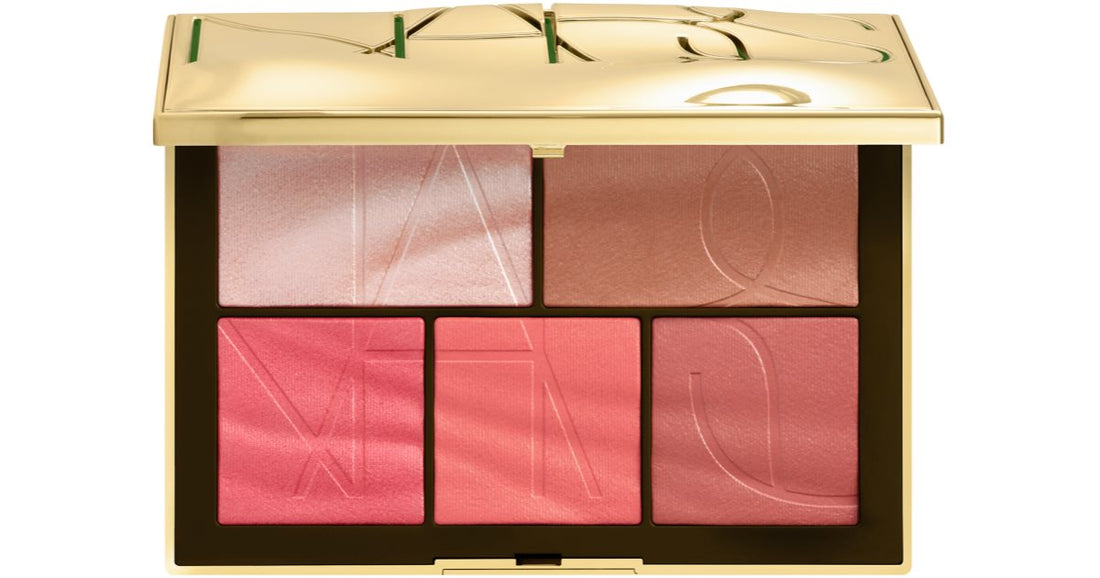 Nars Paleta de fard de pleoape și fard de obraz cu reflectare a luminii Pure Luxury MEDIU SĂ ADANC 17,4 g