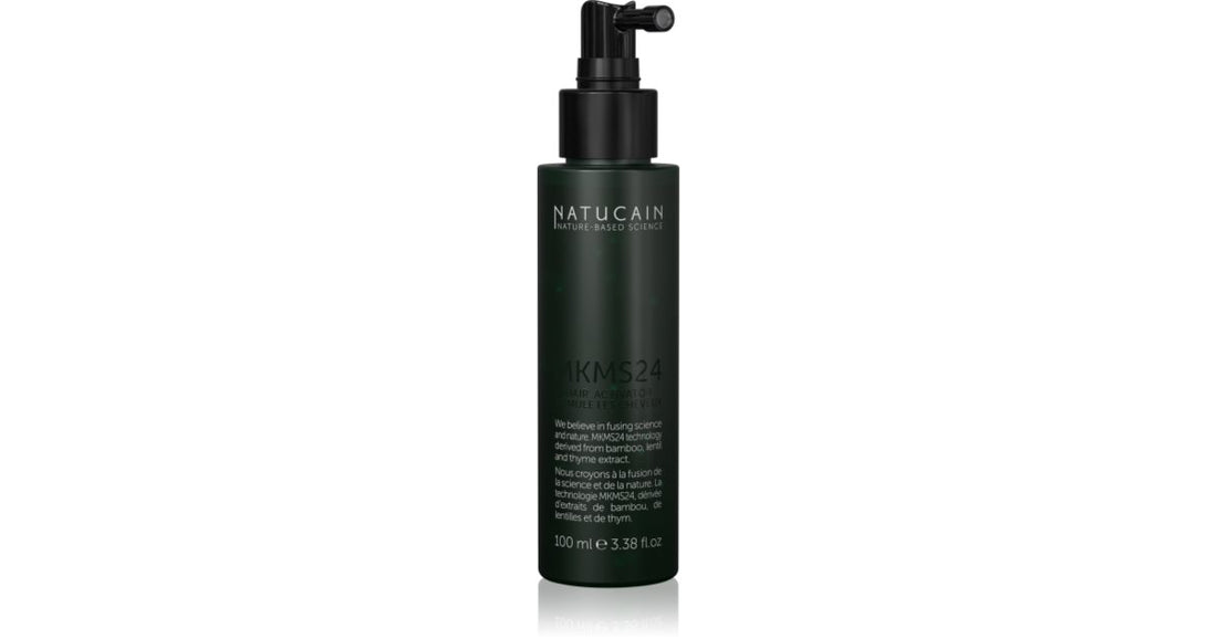 Natucain MKMS24 Activator lozione tonica anticaduta dei capelli in spray 100 ml