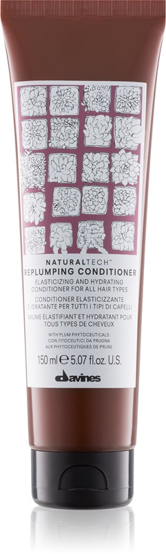 Davines Naturaltech Replumping Conditioner hydraterende conditioner voor doorkambaar haar 150 ml 
