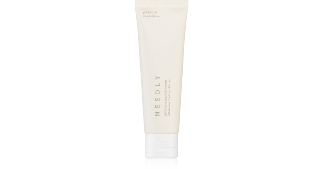 NEEDLY Crema rica hidratante intensa equilibrante del pH para restaurar la barrera cutánea 50 ml