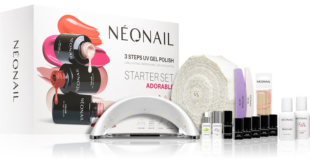 NEONAIL Adorable Starter Set Nail Gift Box 1ud