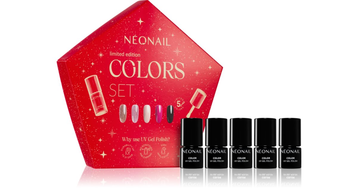 NEONAIL Colors Set set di smalti per unghie 5x3 ml