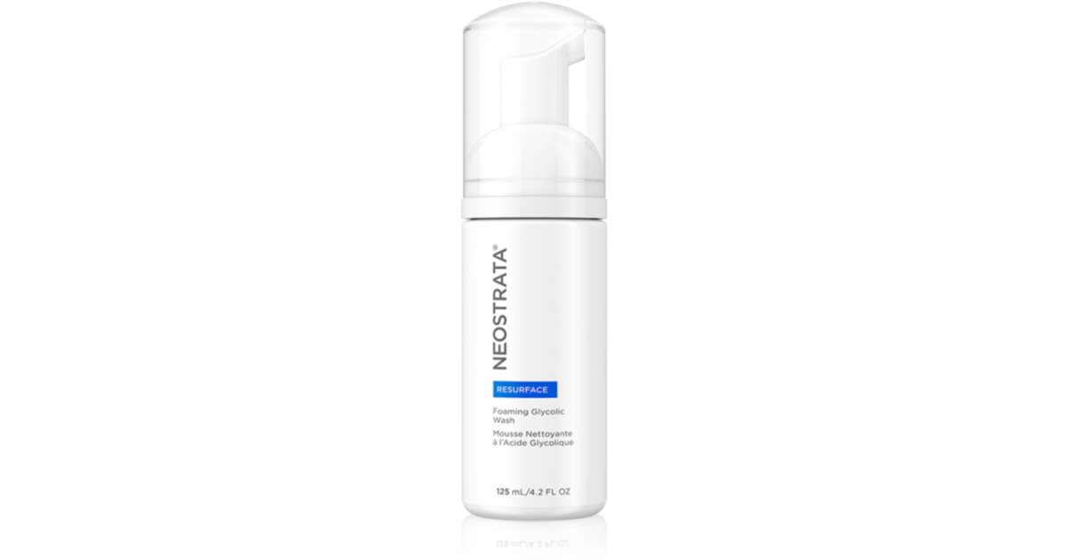 NeoStrata Resurface Foaming Glycolic mousse for dyp hudrens med AHA-syrer 125 ml