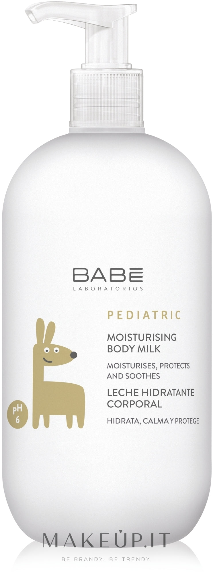 Latte corpo idratante per bambini Babe Laboratorios Moisturising Body Milk 500 ml