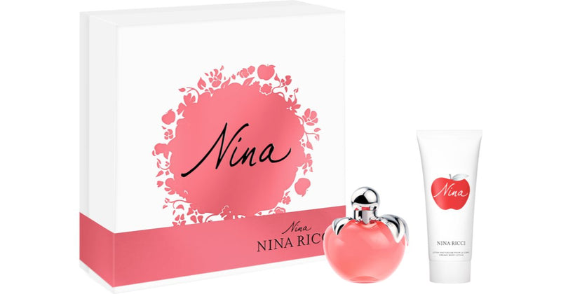 NINA RICCI Γυναικείο σετ δώρου Nina Eau de Toilette 50ml + Αρωματικό Γάλα σώματος 75ml