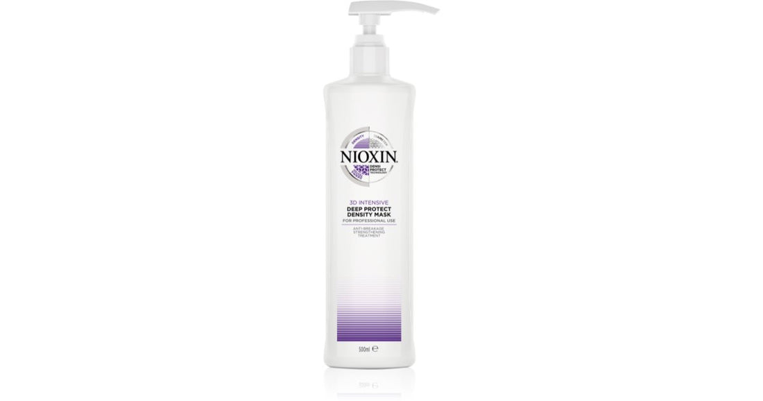 Nioxin 3D Intensive Deep Protect Density maschera rinforzante per capelli rovinati e fragili 500 ml