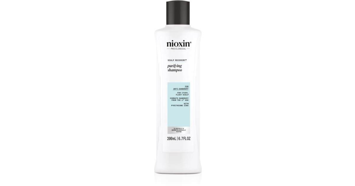 Nioxin Scalp Recovery Shampoo purificante per capelli radi e flosci contro la forfora 1000 ml