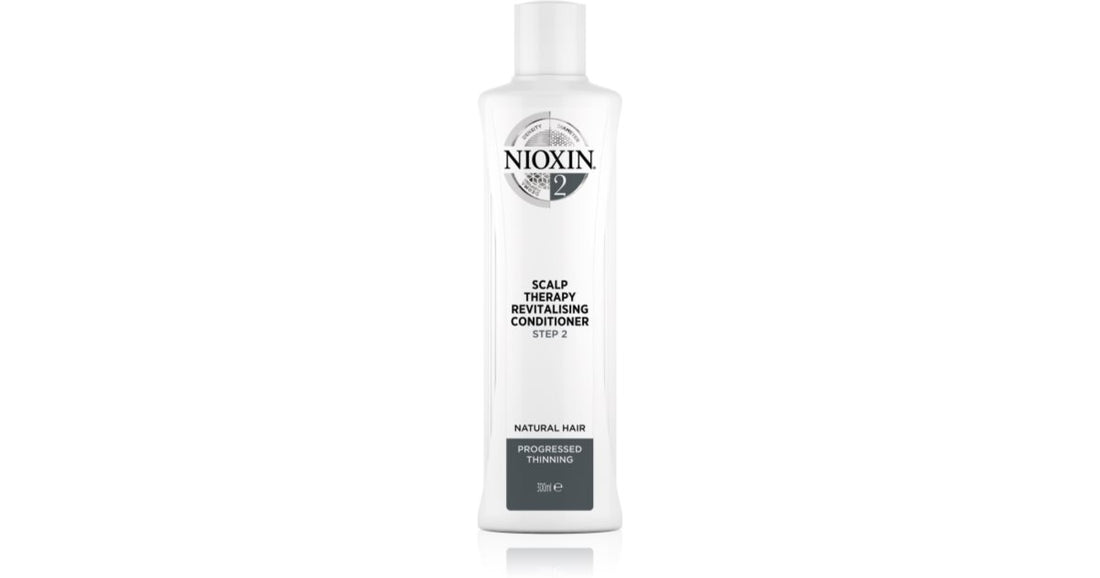 Nioxin 시스템 2 스칼프 테라피 리바이탈라이징 컨디셔너 가늘어지는 모발용 1000 ml