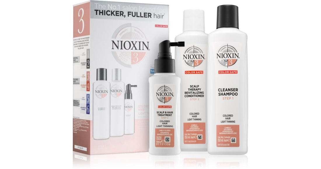 Nioxin System 3 Color Safe gaveæske (til farvet hår)