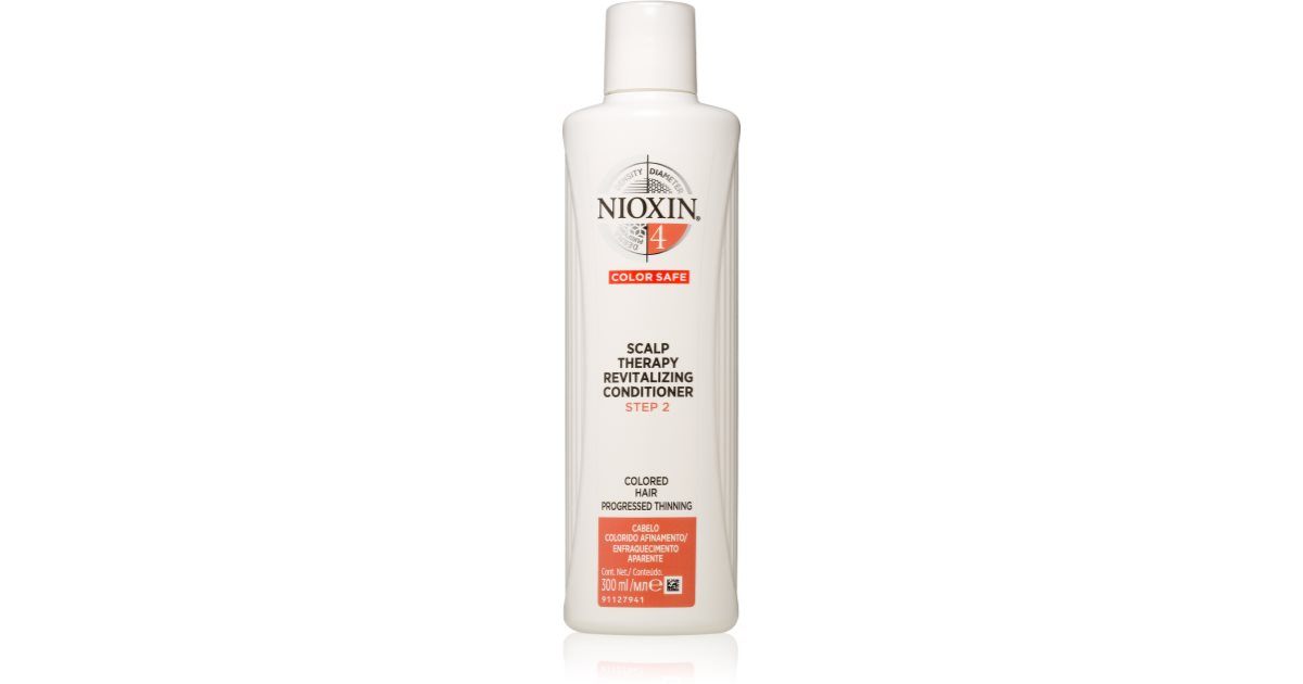 NIOXIN System 4 Color Safe dybdeplejende balsam til farvet og beskadiget hår 1000 ml