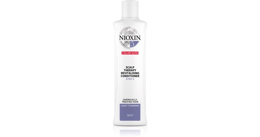 Nioxin מרכך מערכת 5 Color Safe Scalp Therapy לשיער שעבר טיפול כימי 1000 מ&quot;ל