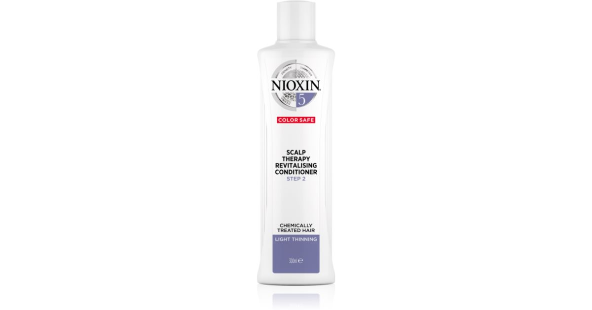 Nioxin System 5 Color Safe Scalp Therapy Conditioner for Chemically Treated Hair 1000ml