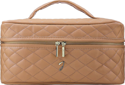 Beauty case, marrone, piccolo, A6152VT Janeke