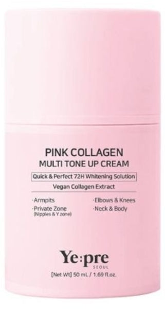 Crema schiarente per la pelle Yepre Pretty Pink Collagen Multi Tone-Up Cream 50 ml