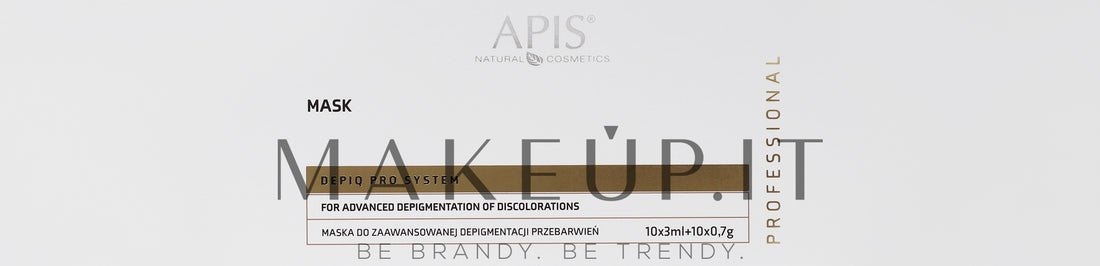Maschera per la depigmentazione profonda delle macchie pigmentate APIS Prîfessional Depiq Pro System