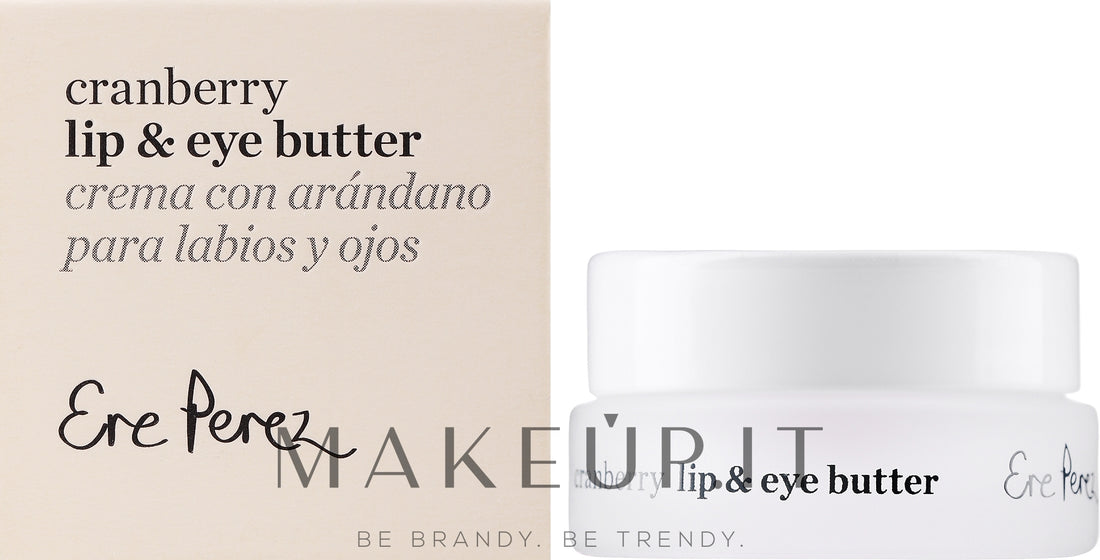 Burra per labbra e occhi Ere Perez Cranberry Lip &amp; Eye Butter 10 g