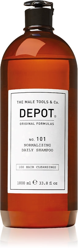DEPOT 100 NR. 101 Normaliserende Shampoo til daglig brug 1000 ml