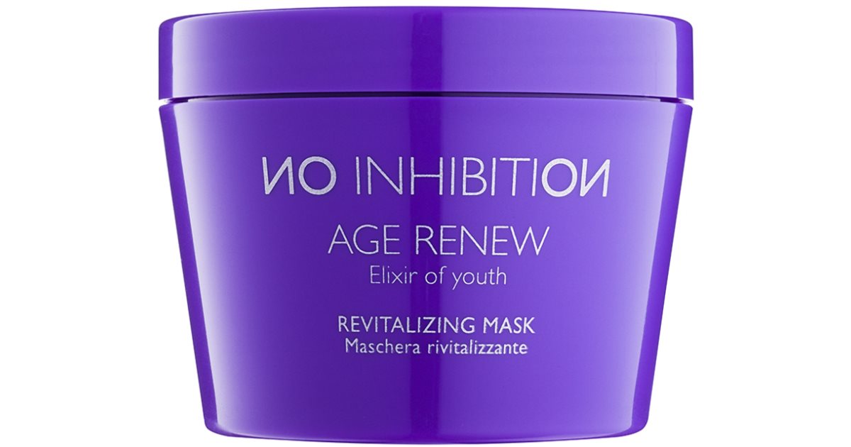 No Inhibition Age Renew Elixir of youth maschera Elvyttävä hiustuote ilman parabeeneja 200 ml