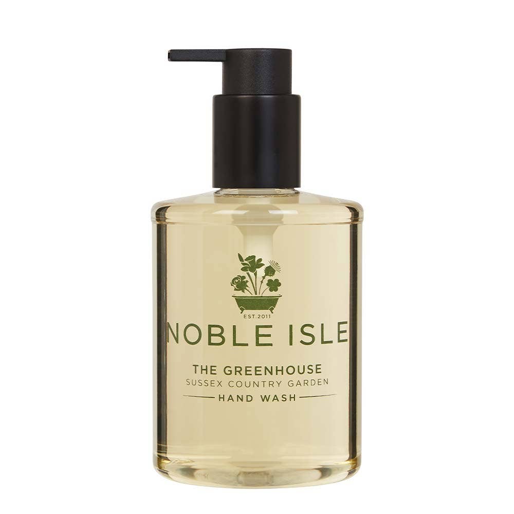 Noble Isle Greenhouse hand cleanser 