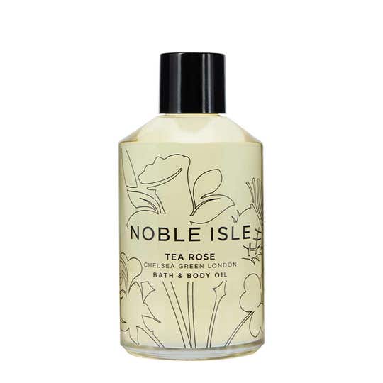 Huile de bain et corps à la rose de thé Noble Isle