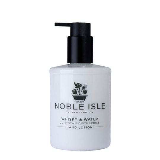 Whisky Noble Isle e lozione per le mani