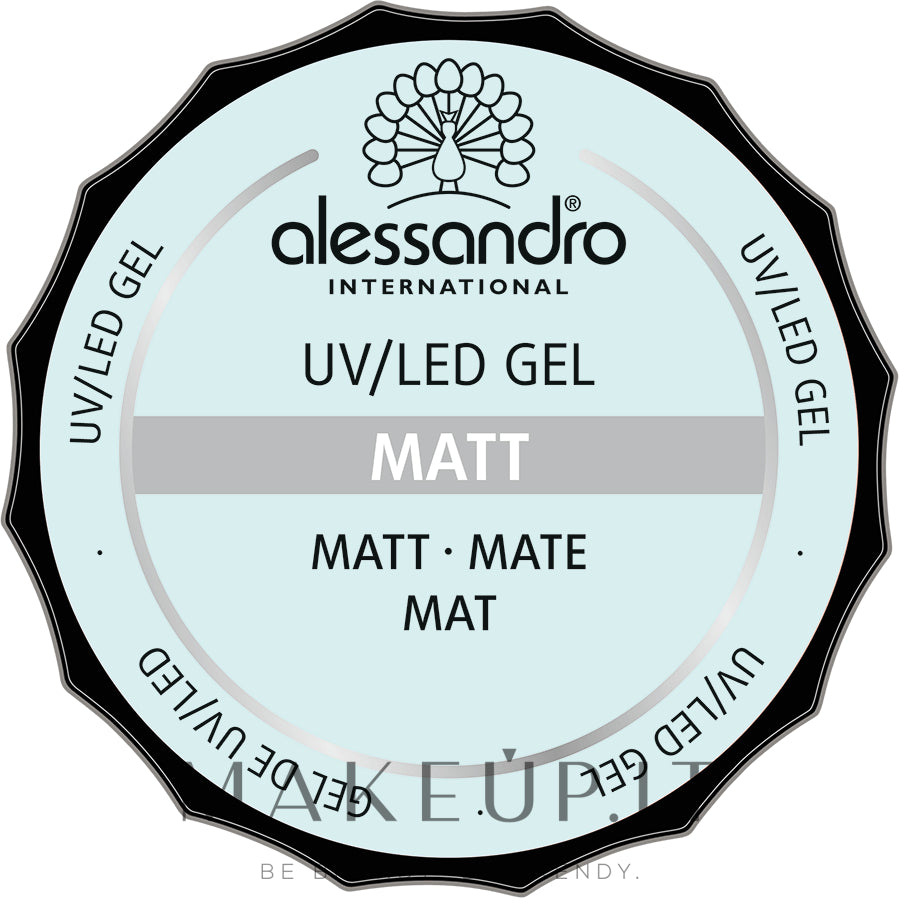Gel unghie opaco Alessandro International Ultimate Matt 15 g