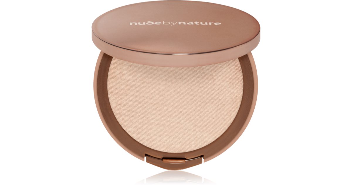 Nude by Nature Flawless Fond de teint poudre compact couleur W2 Ivoire 10 g