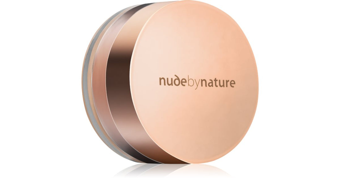 Nude by Nature Säteilevä mineraalipuuteri meikkivoide väri C2 Pearl 10 g