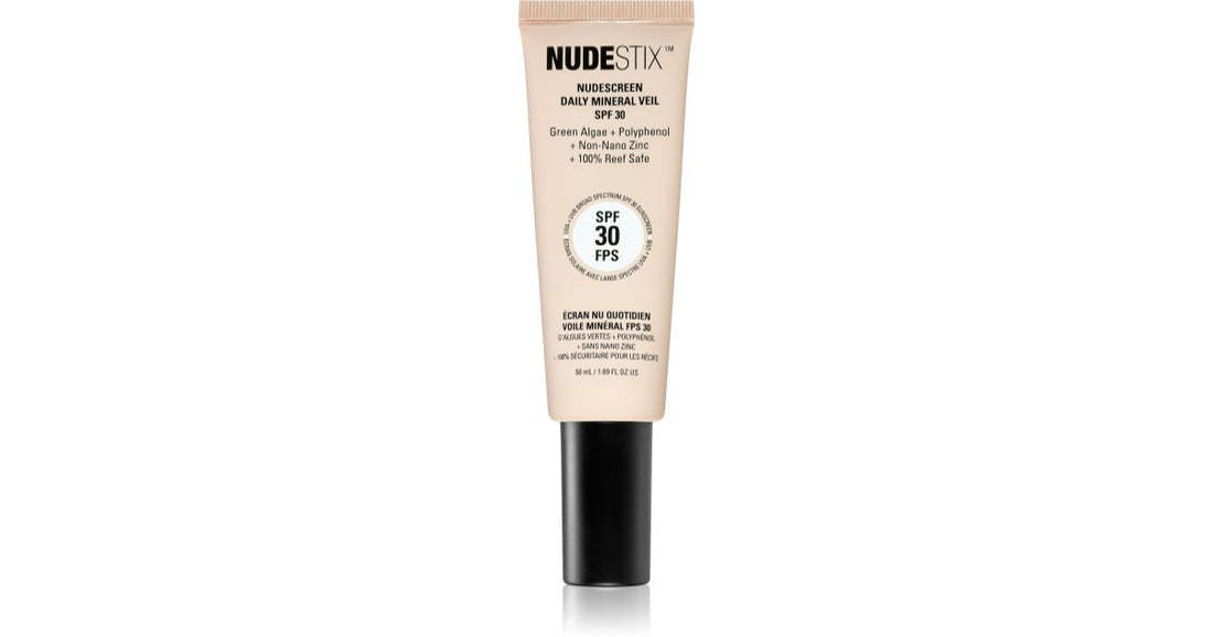 Nudestix Nudescreen Daily Mineral SPF 30 crema giorno protettiva SPF 30 colore Nude 50 ml