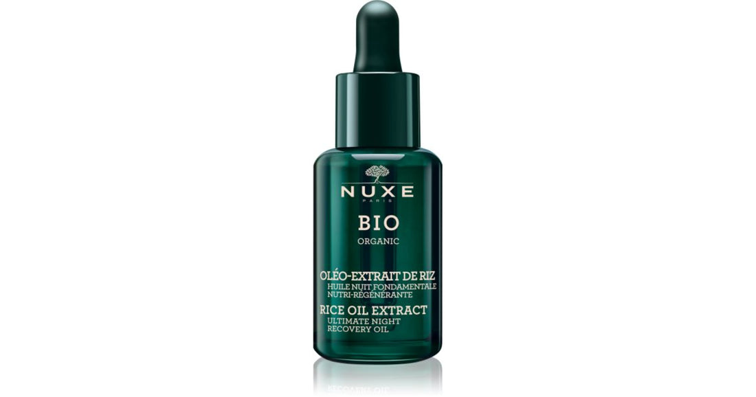 Nuxe Bio Organic olio notte rigenerante per pelli normali e secche 30 ml