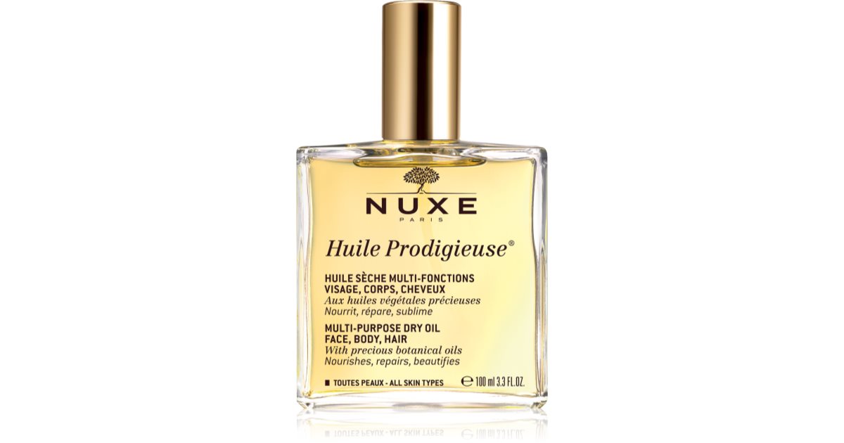 Nuxe Huile Prodigieuse huile sèche multifonctionnelle visage, corps et cheveux 100 ml