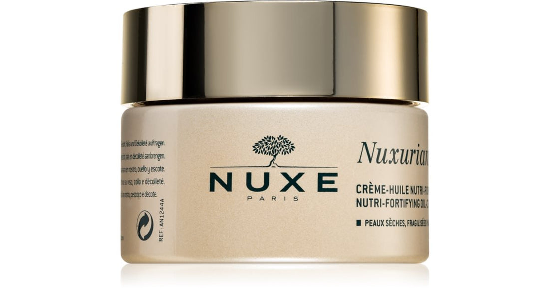 Nuxe Nuxuriance Gold crema in olio nutriente con effetto rinforzante per pelli secche 50 ml