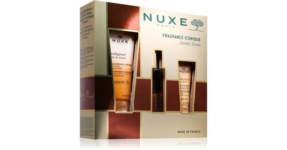 Nuxe Caixa de presente Prodigieux Fragrance Iconique (para o corpo) para mulheres 1ud