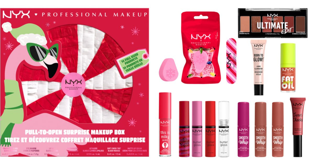 NYX Professional Makeup Set cadou de Craciun FA LA LA LAND