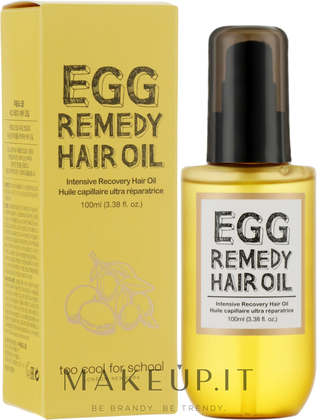 Too Cool For School Egg Remedy Hair Oil — olio capelli nutriente 100 ml