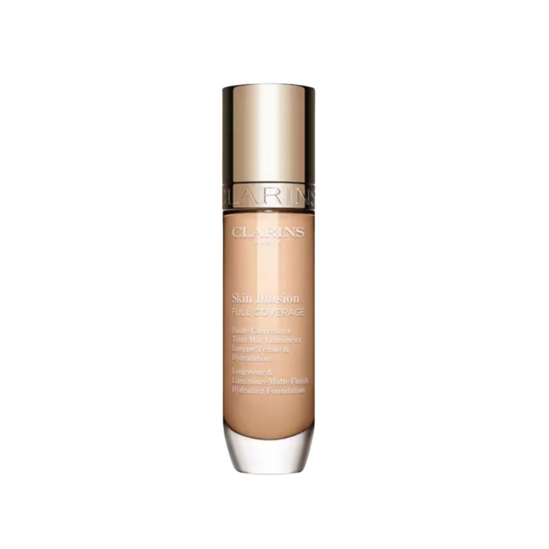 Clarins Skin Illusion Hydrating vysoce krycí make-up odstín 102.5C 30 ml 
