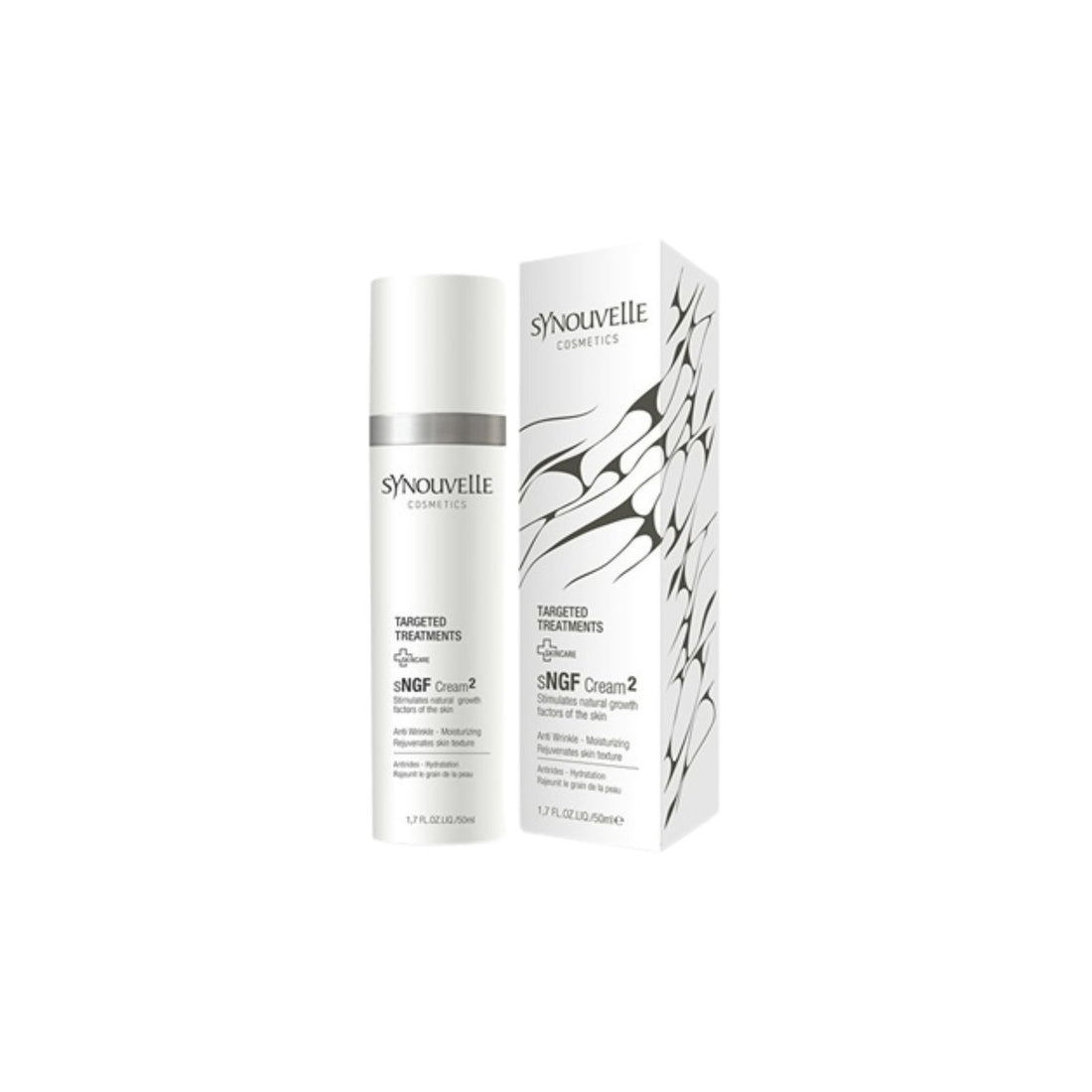 Synouvelle cosmetics كريم Pleť AC sNFG Cream2 للبشرة الجافة والناضجة (كريم مرطب مضاد للتجاعيد) 50 مل