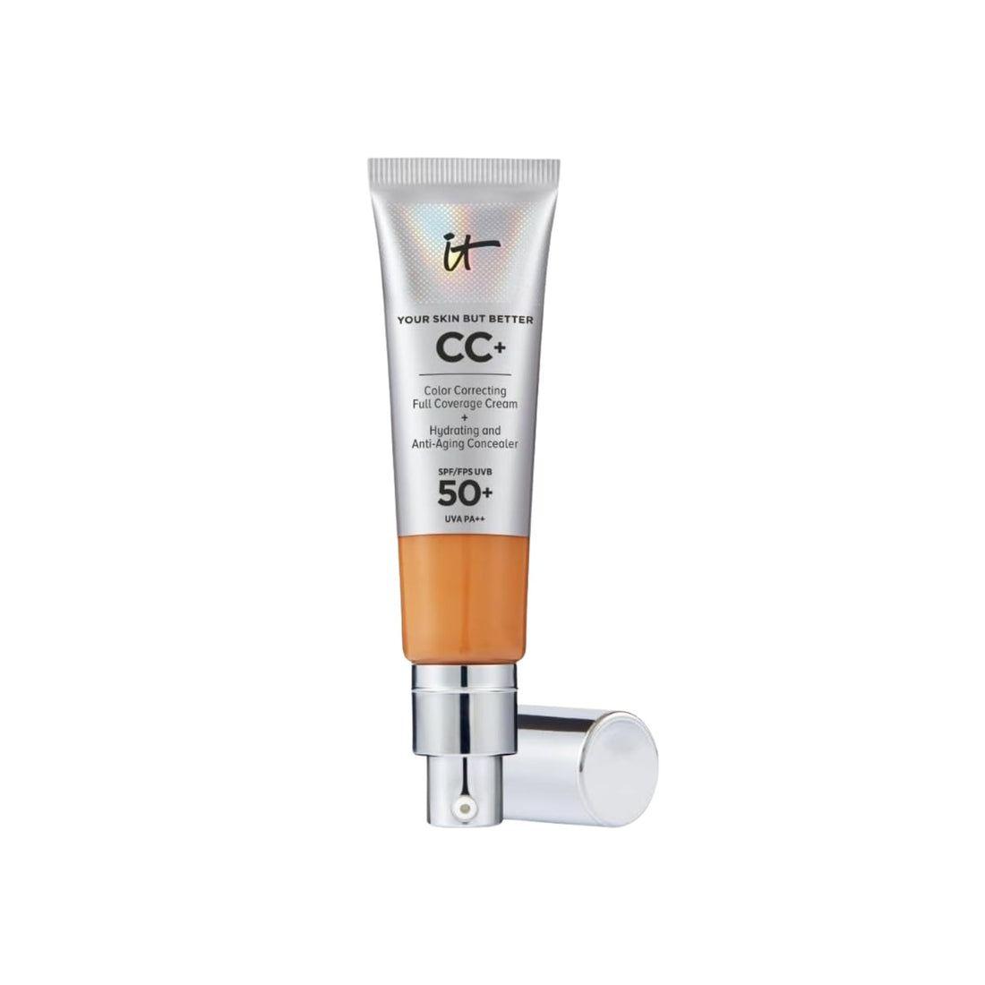 IT Cosmetics Your Skin But Better Fond de ten CC+ Full Coverage SPF 50+ pentru femei Tan Rich 32 ml