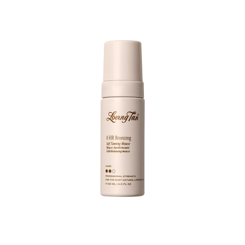 Loving Tan Bronzing Self-tanning Mousse mørk farve 120 ml