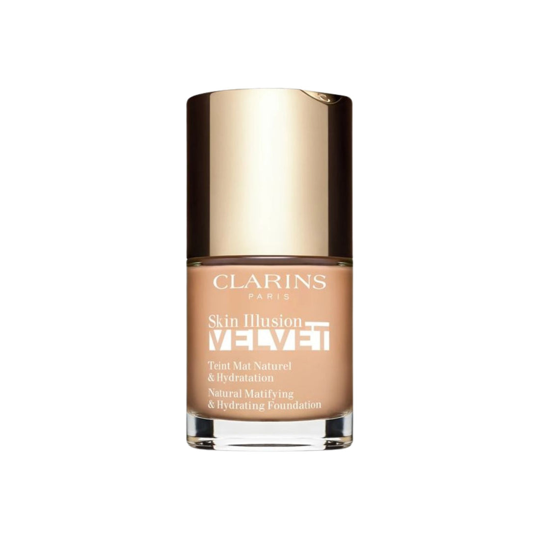 Clarins كريم أساس سكين إيلوجن فيلفيت طبيعي مطفي ومرطب 102.5C