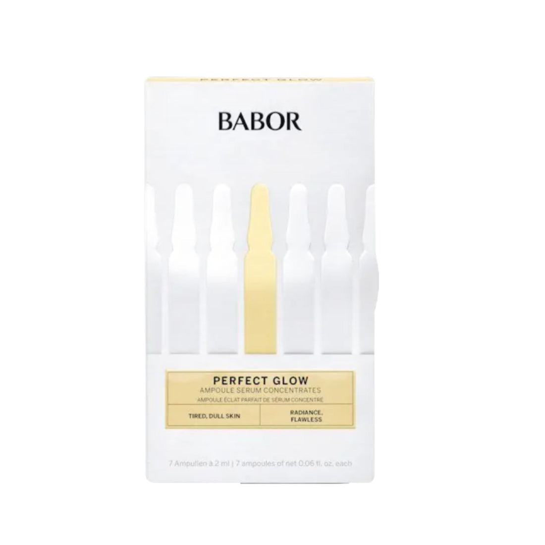 Babor Perfect Glow Ampoule Concentrates (7 x 2 ml) - Opstrålende ampuller til huden på 14 ml 